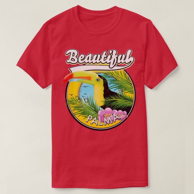 Snygg Palma T Shirt (Design framsida)