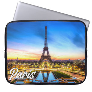 Snygg Paris, Frankrike Eiffel Torn Laptop Fodral