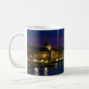 Snygg Paris Frankrike Evening Skyline Kaffemugg