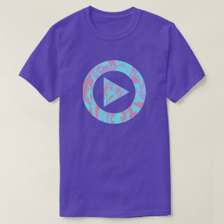 Snygg Pastell Kamouflage Mönster Tryck Spela T Shirt