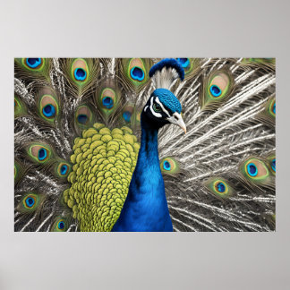 Snygg Peacock Poster