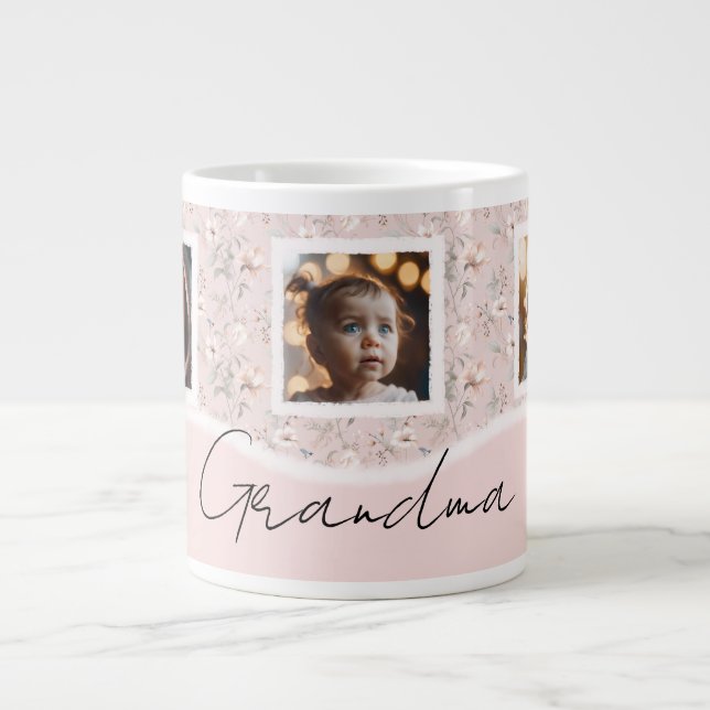Snygg Personlig Photo Jumbo Mugg (Framsidan)
