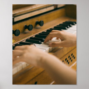Snygg Piano Poster