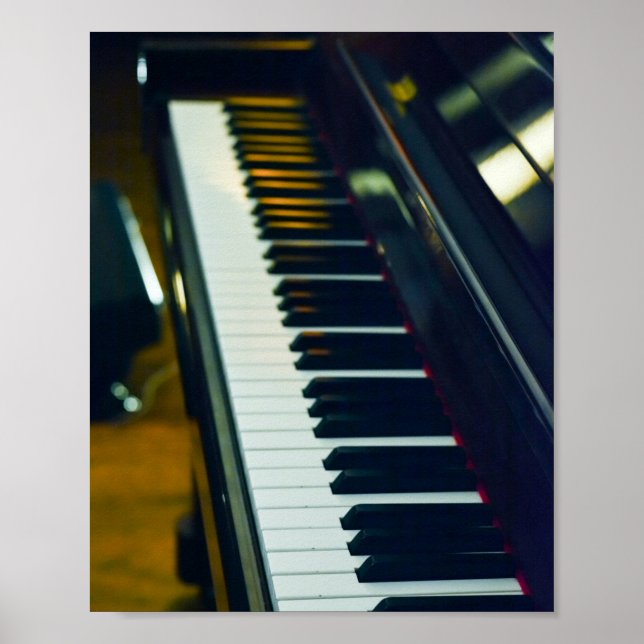 Snygg Piano Poster (Framsidan)