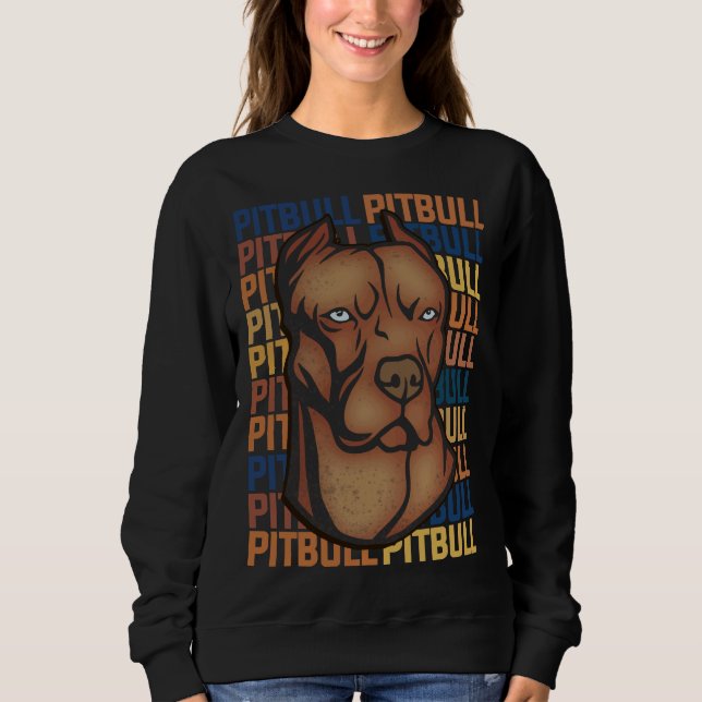 Snygg Pit Bull T Shirt (Framsida)