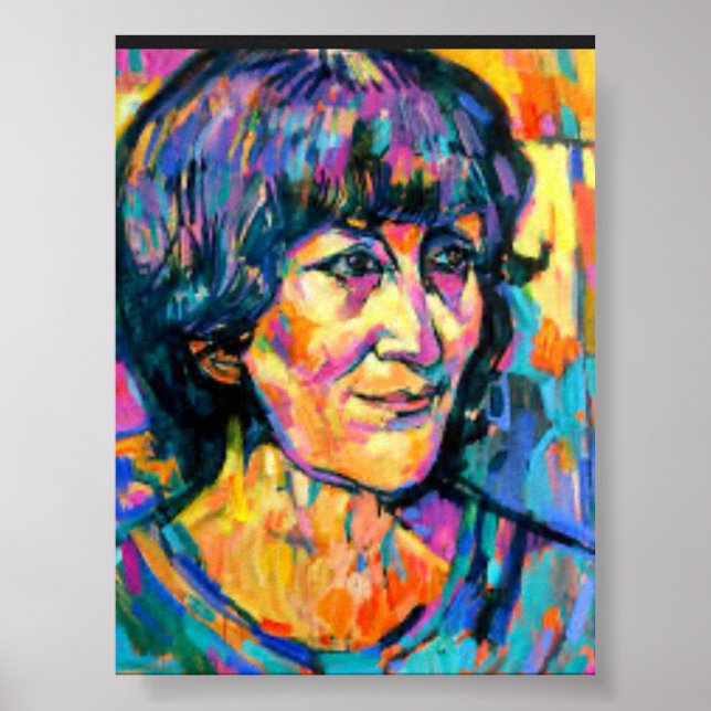 Snygg porträtt poster (Framsidan)