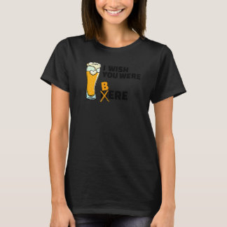 Snygg presentbehållare för ölbryggning Alkohol Par T Shirt