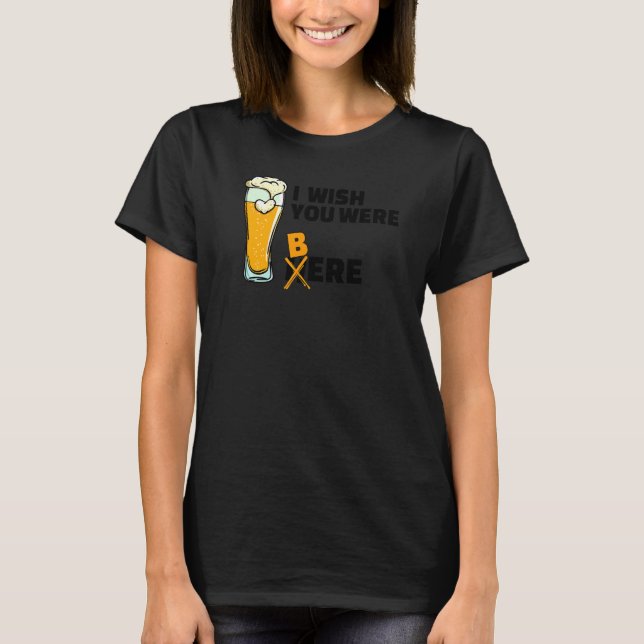 Snygg presentbehållare för ölbryggning Alkohol Par T Shirt (Framsida)