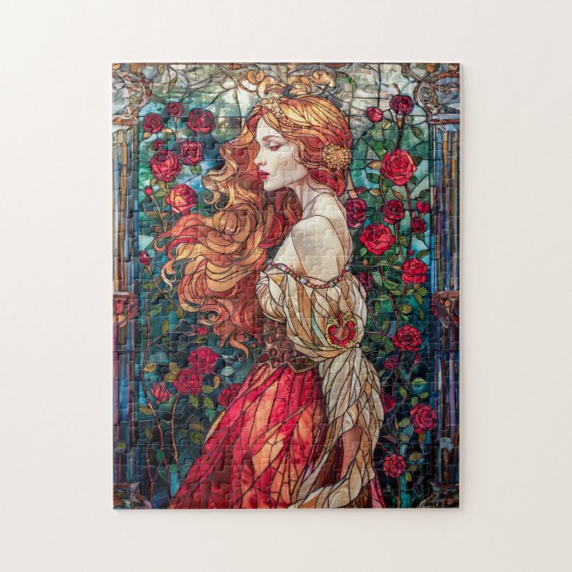 Snygg princess Bland Ro Pussel (Vertikal)