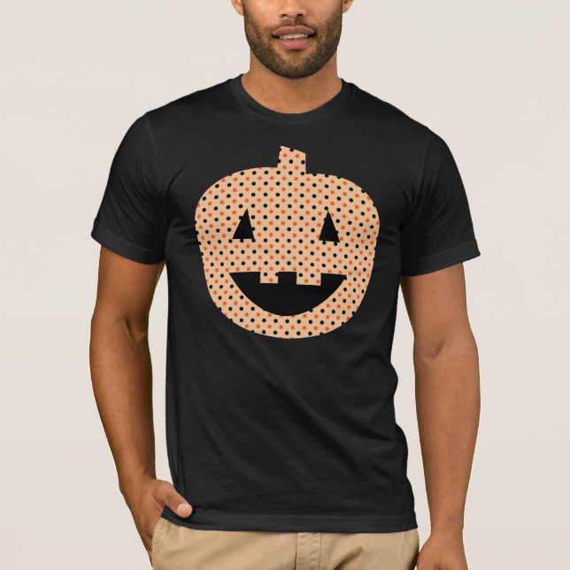 Snygg pumpa för Halloween höst T Shirt (Framsida)