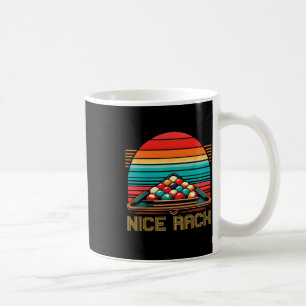Snygg Rack Funny Billiards Player Vintage Bassäng  Kaffemugg