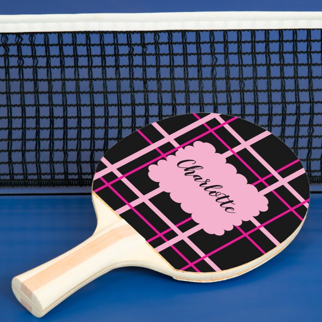 Snygg randig mönster pingisracket (Insitu)