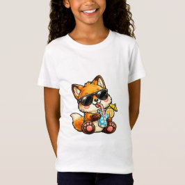 Snygg Räv Dryck T Shirt