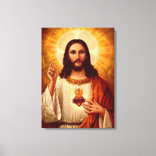 Snygg religiösa Helig Hjärtat i Jesus bild