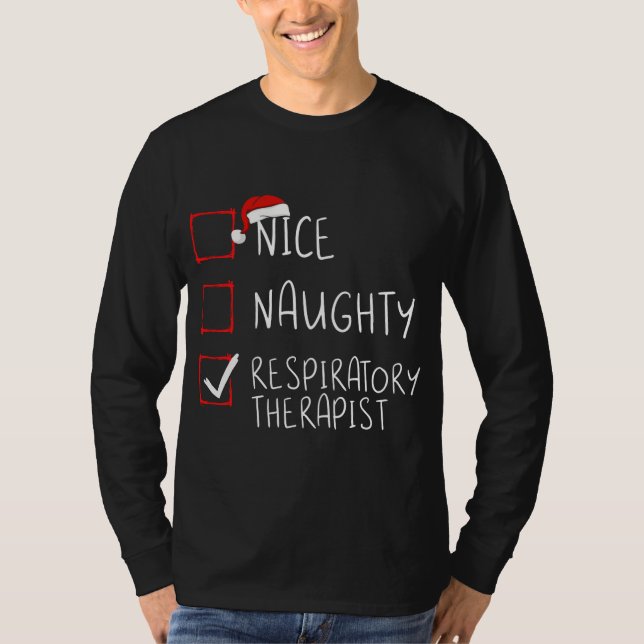 Snygg, retapist - jullista t shirt (Framsida)