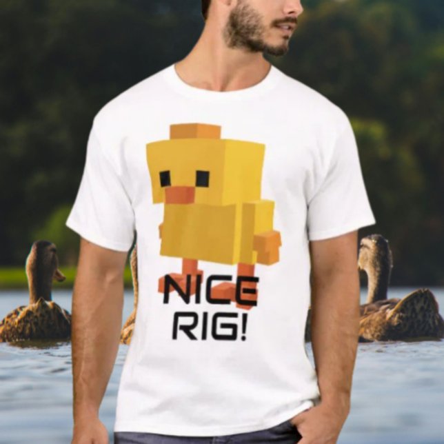Snygg Rigg! Blockera Gummianka T Shirt (Skapare uppladdad)