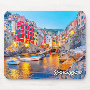 Snygg Riomaggiore, Italien Musmatta