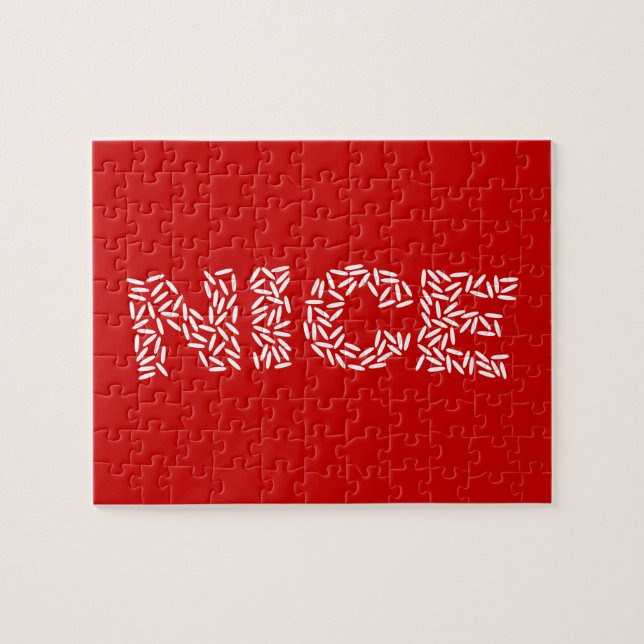 Snygg Ris Pussel (Horisontell)