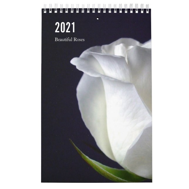 Snygg Ro 2021-Blommigten Kalender (Omslag)