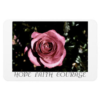 Snygg Ro Hope, Faith, Courage Magnet