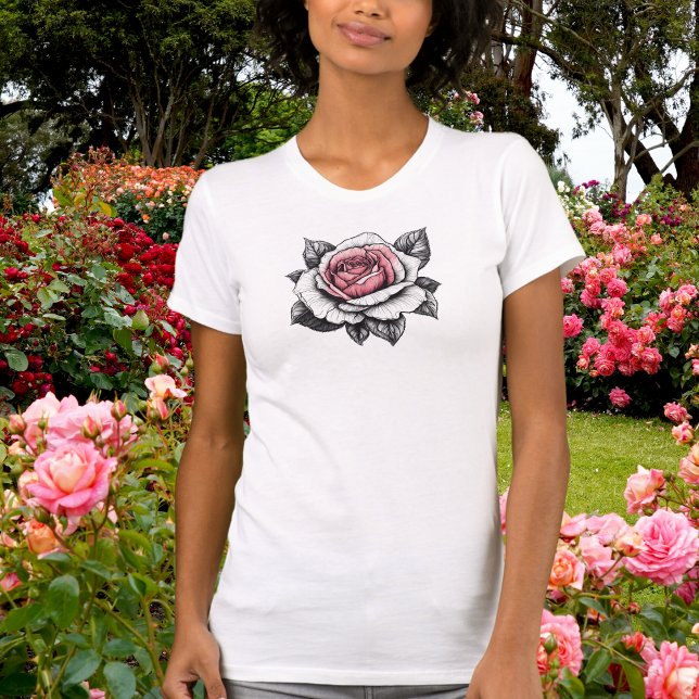 Snygg Ro Illustration T Shirt (Skapare uppladdad)