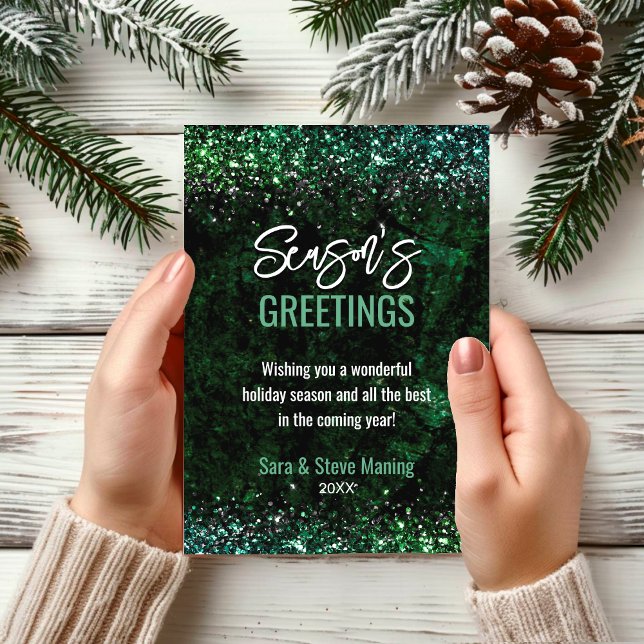 Snygg röd grön marmorerad konst jul nyår (Skapare uppladdad)