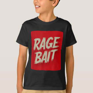 Snygg röd ilska bete kostym t shirt