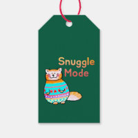 Snygg röd katt kramar-läge
