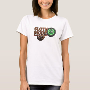 Snygg Röd LENTO MODE PÅ Konstnärligt Motiv T Shirt