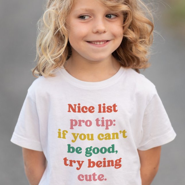 Snygg, rolig, färglös jul t shirt (Skapare uppladdad)