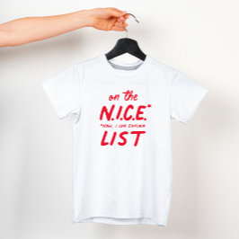 Snygg, rolig jul t shirt
