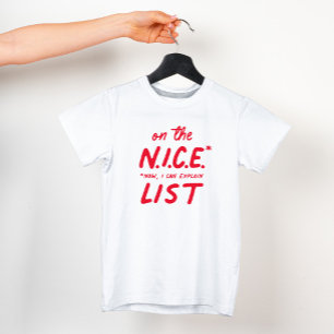 Snygg, rolig jul t shirt