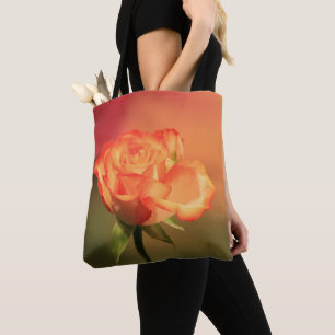 Snygg Romantic Ro-foto Tygkasse