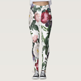 Snygg romantisk illustration av ro leggings