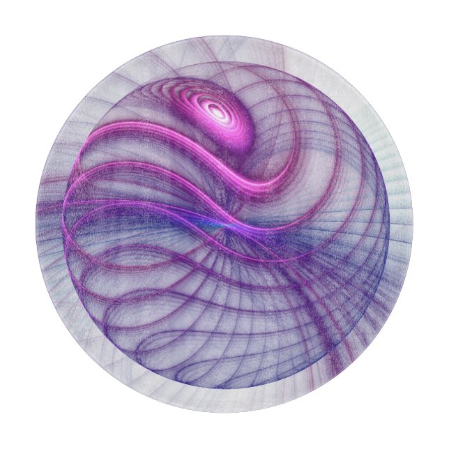 Snygg Rosa av modern Abstrakt Fractal Art (Framsidan)