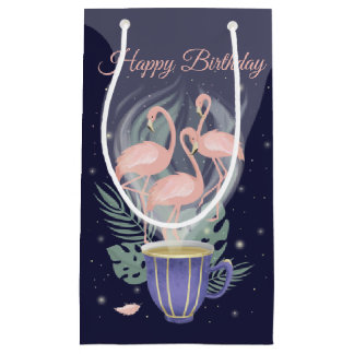 Snygg Rosa Flamingo Exotic Tea Time