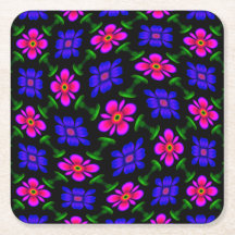 Snygg Rosa Flowers Mönster