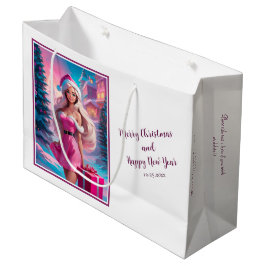 Snygg Rosa Julflicka 01