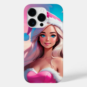 Snygg Rosa Julflicka 01