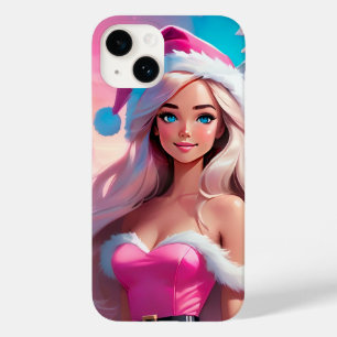 Snygg Rosa Julflicka 01