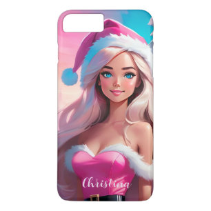 Snygg Rosa Julflicka 01