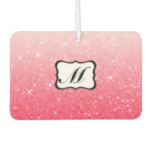 Snygg Rosa Monogrammed
