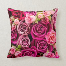 Snygg Rosa och Röd ros