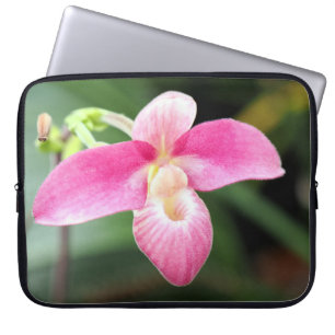 Snygg Rosa Orchid Laptop Fodral