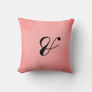 Snygg Rosa Parchment Mr. och Mrs. Kudde