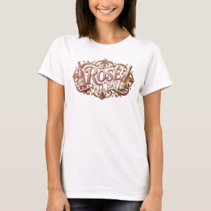 Snygg Rosa ROS ALL DAY T-shirt