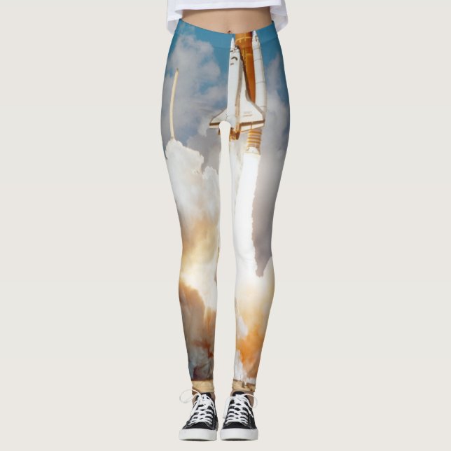 Snygg rymd leggings (Framsida)
