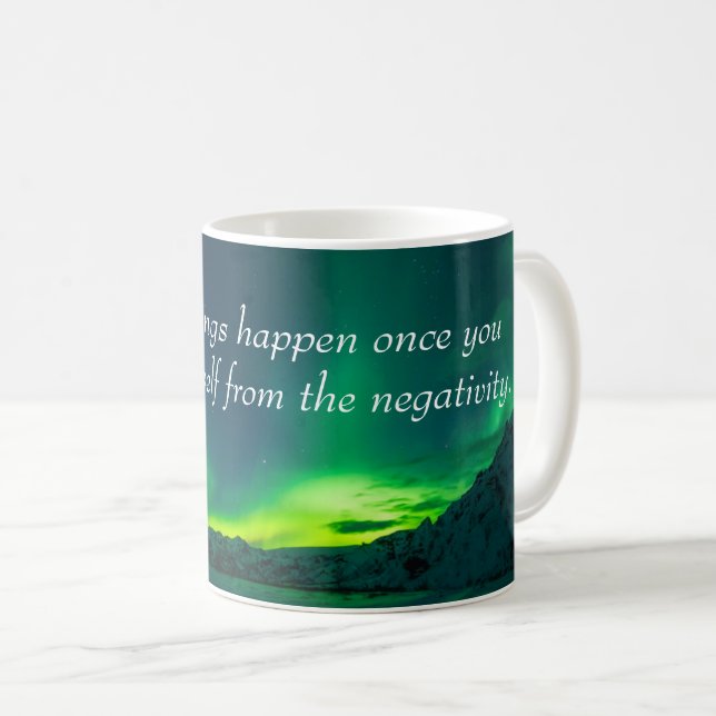 Snygg Sak Happen inspirationsincitationstext Kaffemugg (Framsida höger)