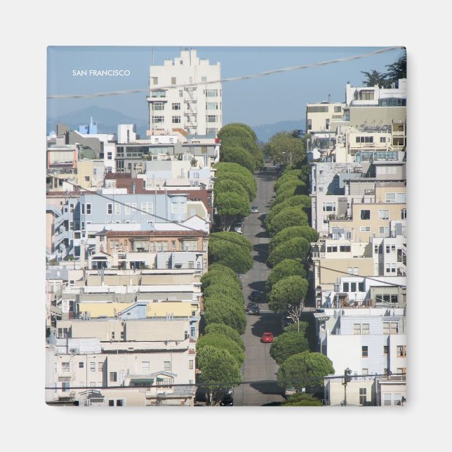 Snygg San Francisco Magnet! Magnet (Framsidan)