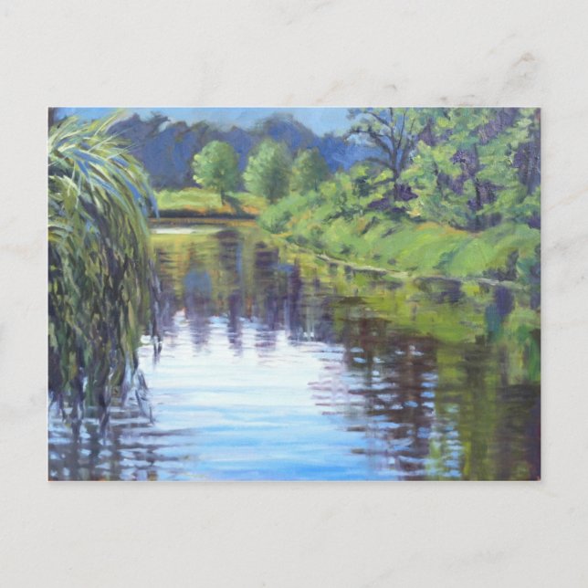 Snygg scen i St Louis Forest Park Vykort (Framsida)